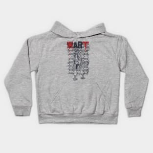 Make Art Not War Kids Hoodie